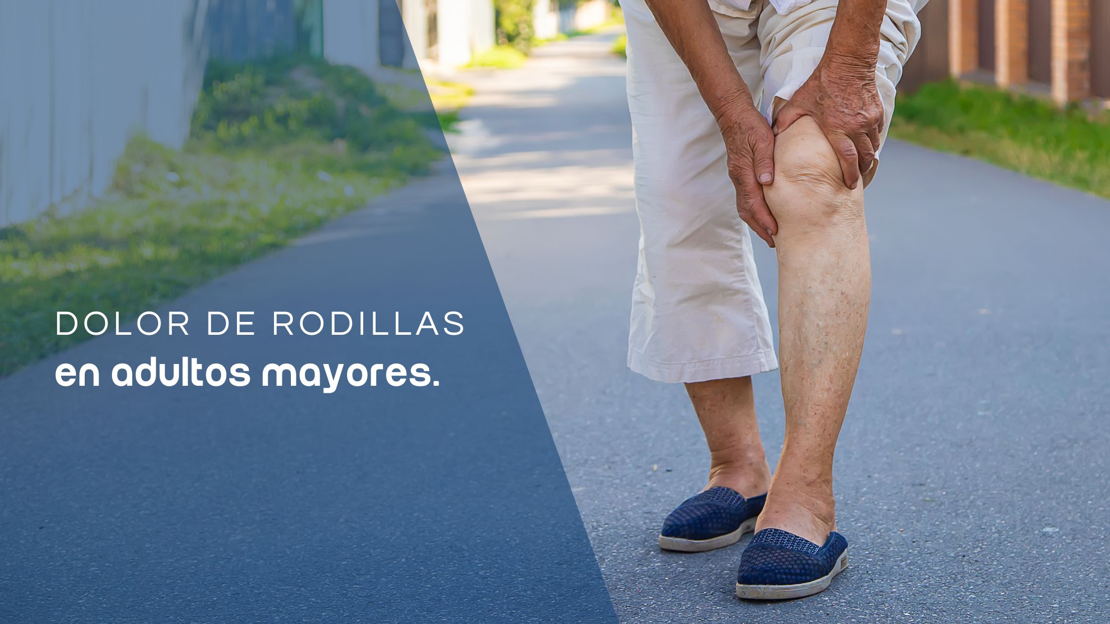 dolor de rodillas en adultos mayores