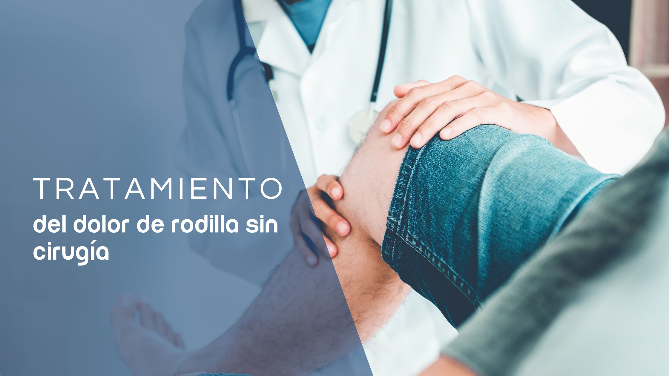Tratamiento del dolor de rodilla sin cirugía en México