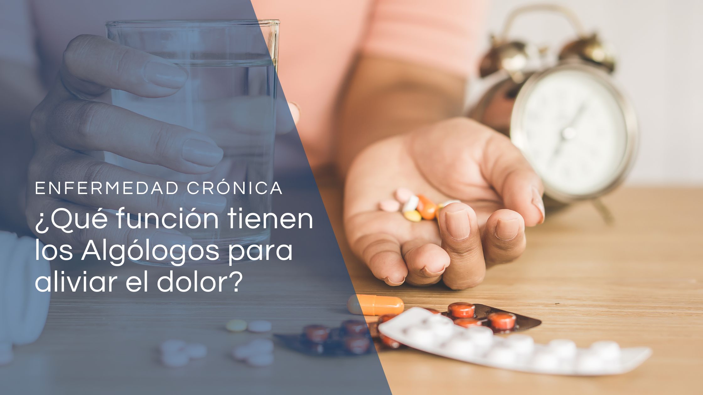 enfermedad cronica y la funcion de los algologos para aliviar el dolor